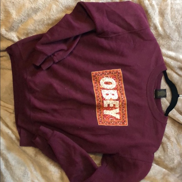 Obey crew neck sweater - Picture 3 of 4